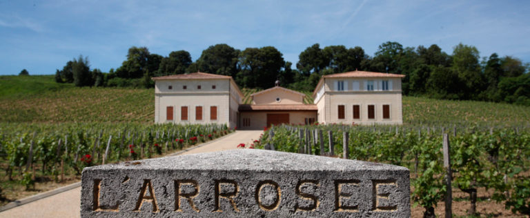 Château l'Arrosée vendu au Domaine Clarence Dillon