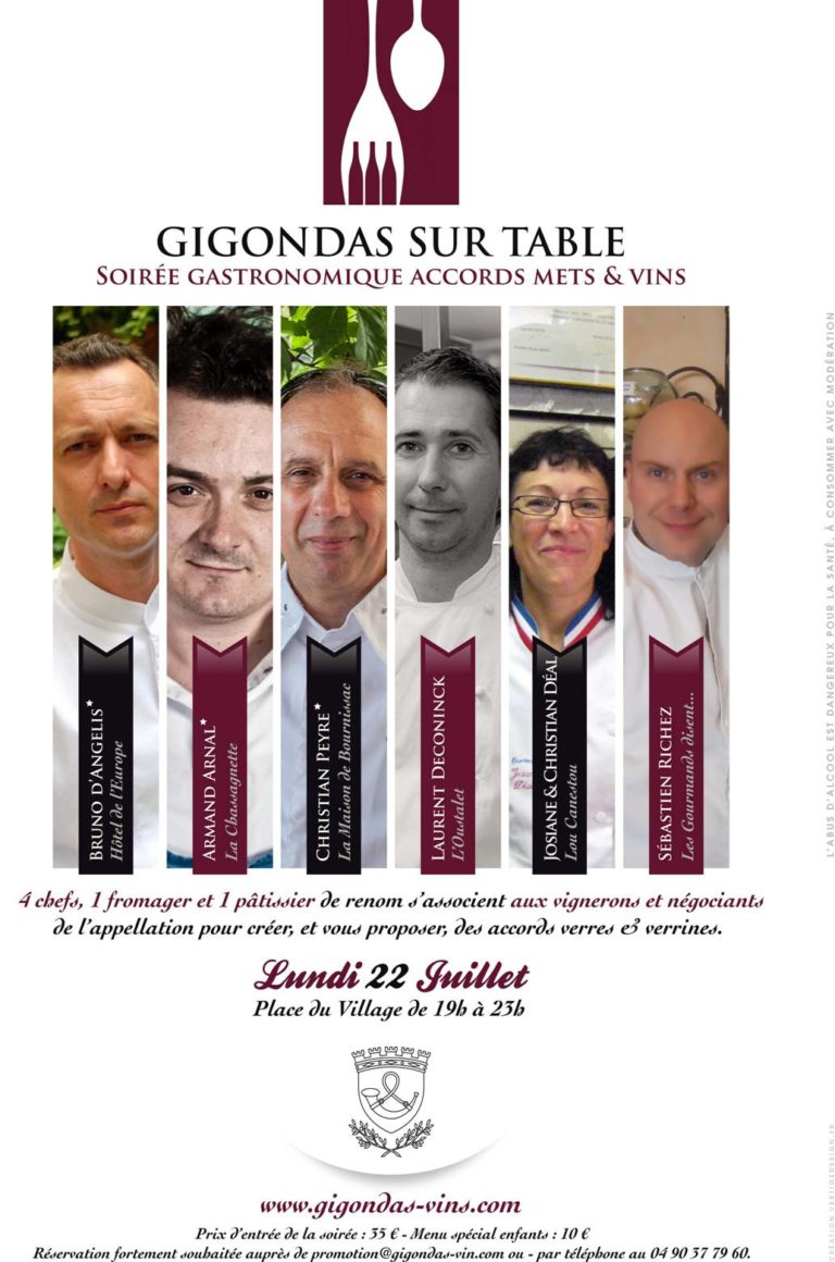 Gigondas sur Table