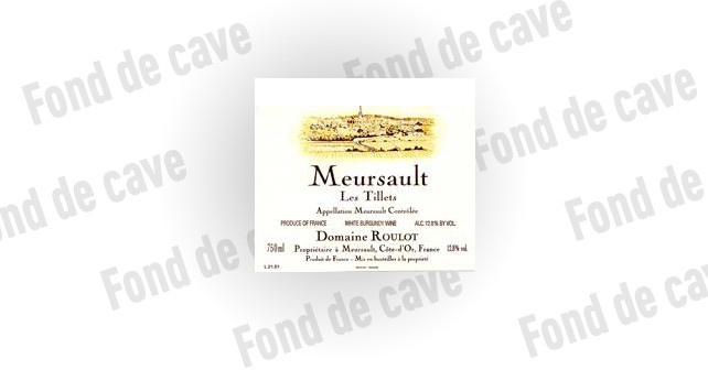 Domaine Roulot, Meursault les-tillets 1990, en pleine forme