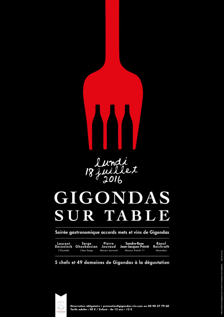 Soir d'été à Gigondas