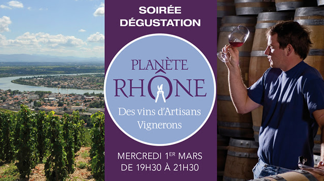Voulez-vous dîner avec les vignerons du Rhône ?