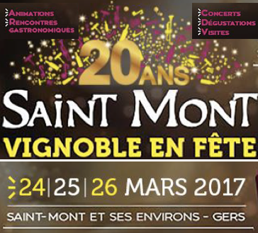 Les deux anniversaires de l'appellation Saint-Mont 