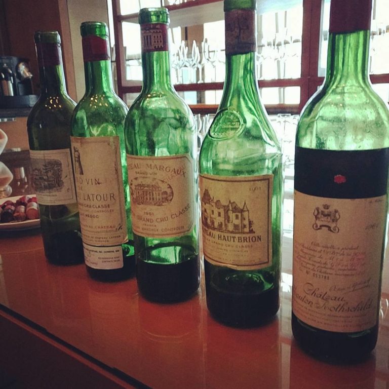 Bordeaux GCC quintessential – 1961 comparative tasting