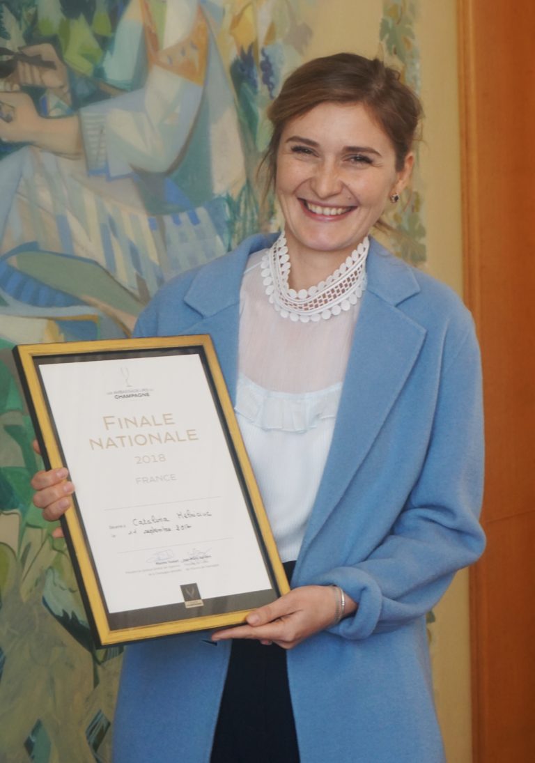 L’ambassadrice française du champagne