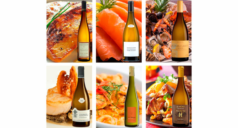 Six vins blancs pour les fêtes