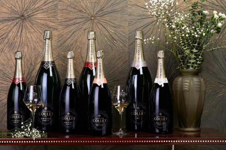 Collet, plus grand le champagne