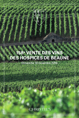 Hospices de Beaune, 158e édition