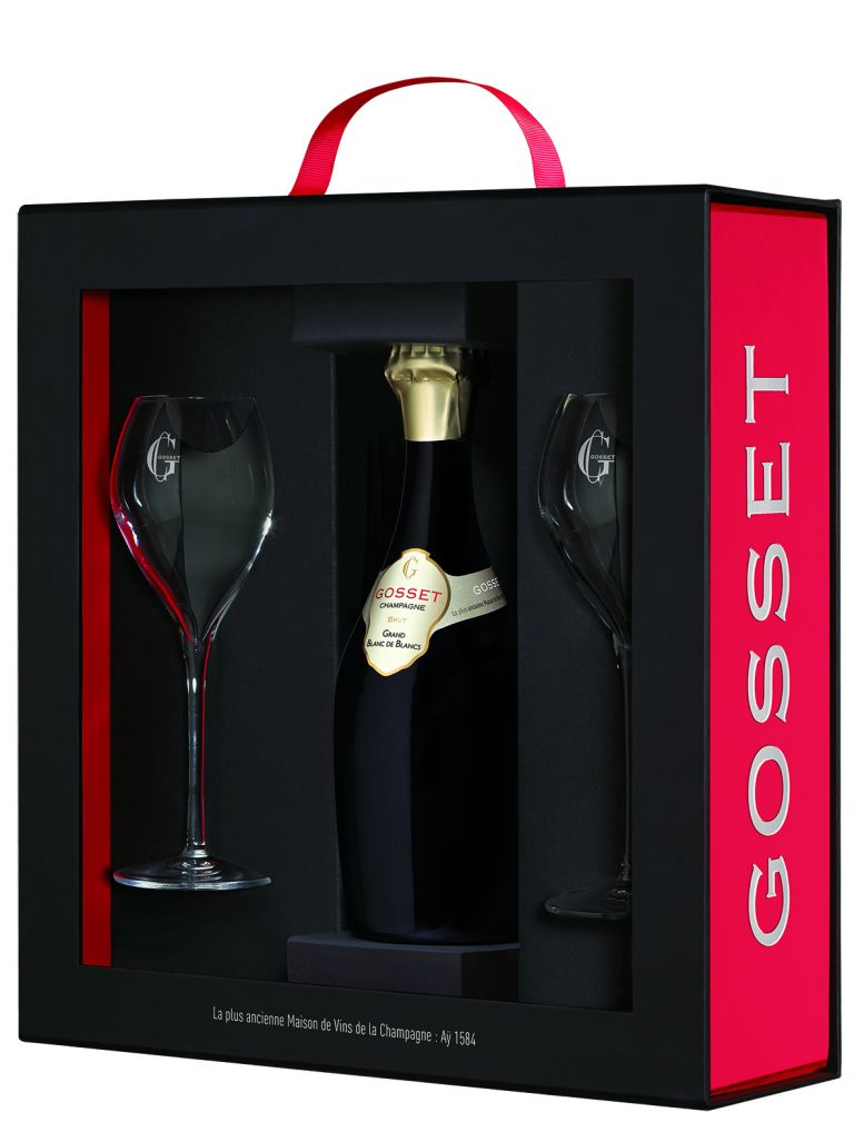 Le champagne est un cadeau