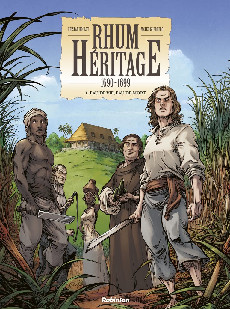 La tumultueuse histoire du rhum en bande-dessinée