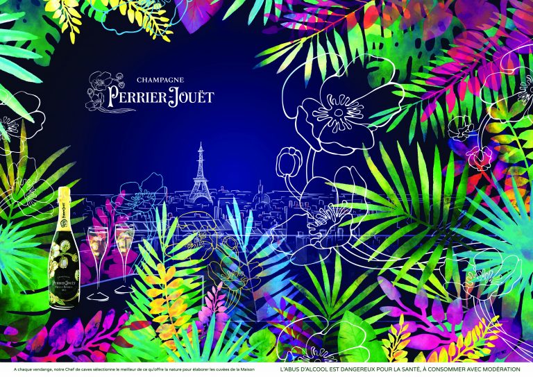 Quand Perrier-Jouët invite Akrame sur les toits de Paris