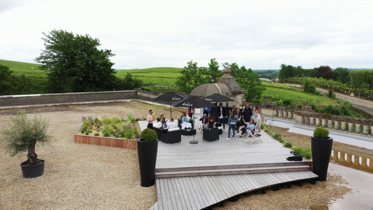 A découvrir en Champagne, le nouveau rooftop bucolique d’Ayala