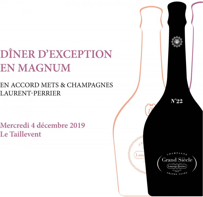 Grand dîner, grands flacons
