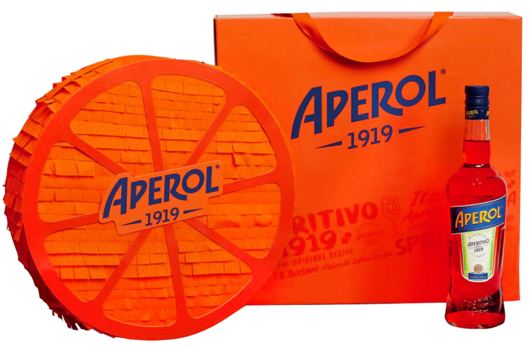 Un hommage au spritz pour le centenaire d’Aperol