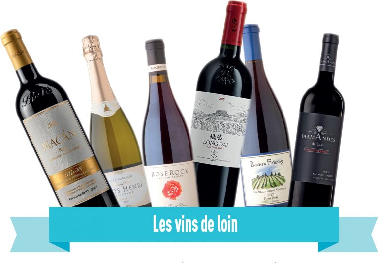 Notre sélection de vins étrangers