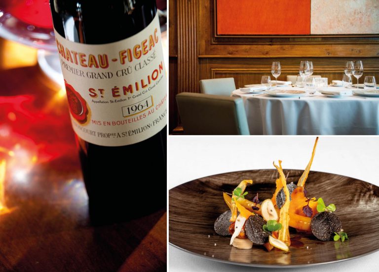 Premier grand cru classé de Saint-Emilion et table doublement étoilée, c’est mardi à Paris