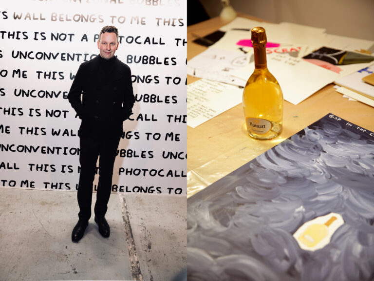 <em>Great champagne and british humor</em>
