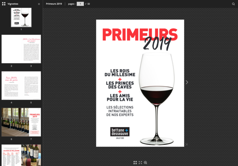 Primeurs 2019, les notes et commentaires des experts Bettane+Desseauve