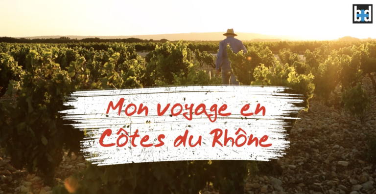 Mon voyage en côtes-du-rhône