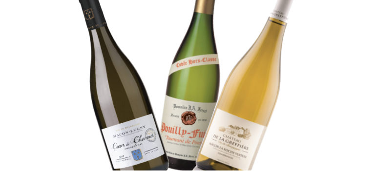 Six blancs du Mâconnais