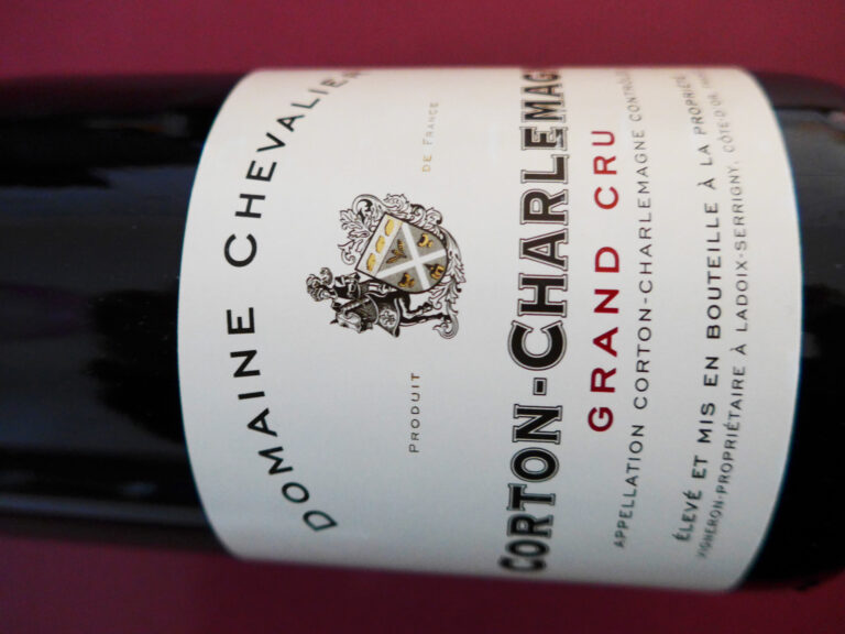 Un grand corton-charlemagne à prix accessible