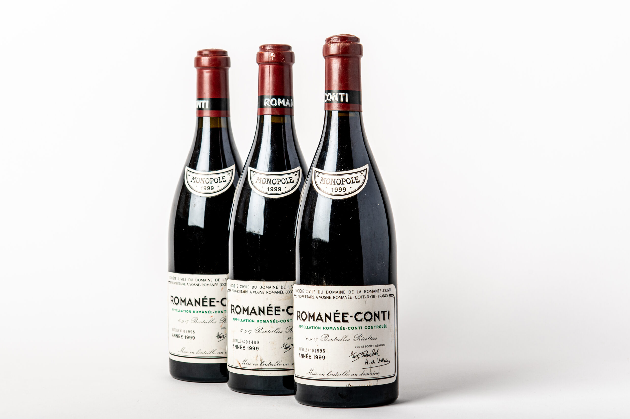 Bouteilles Romanée Conti