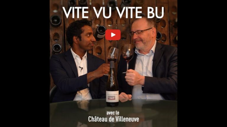 [Vite vu, vite bu] Château de Villeneuve, saumur-champigny, rouge 2020 (épisode 5)