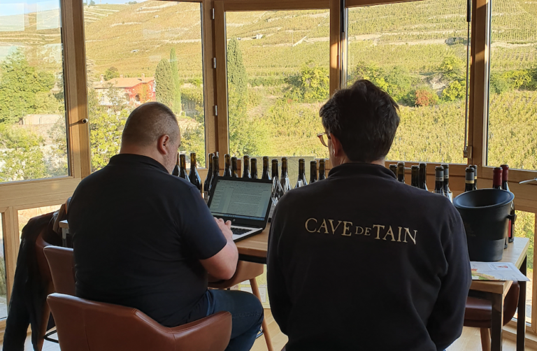 Cave de Tain, l’hermitage pierre à pierre