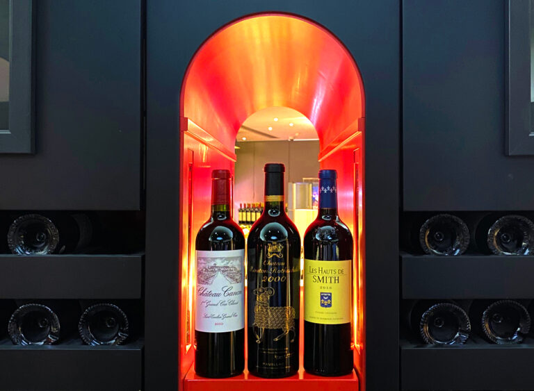 La cave des Galeries Lafayette, Bordeaux à Paris
