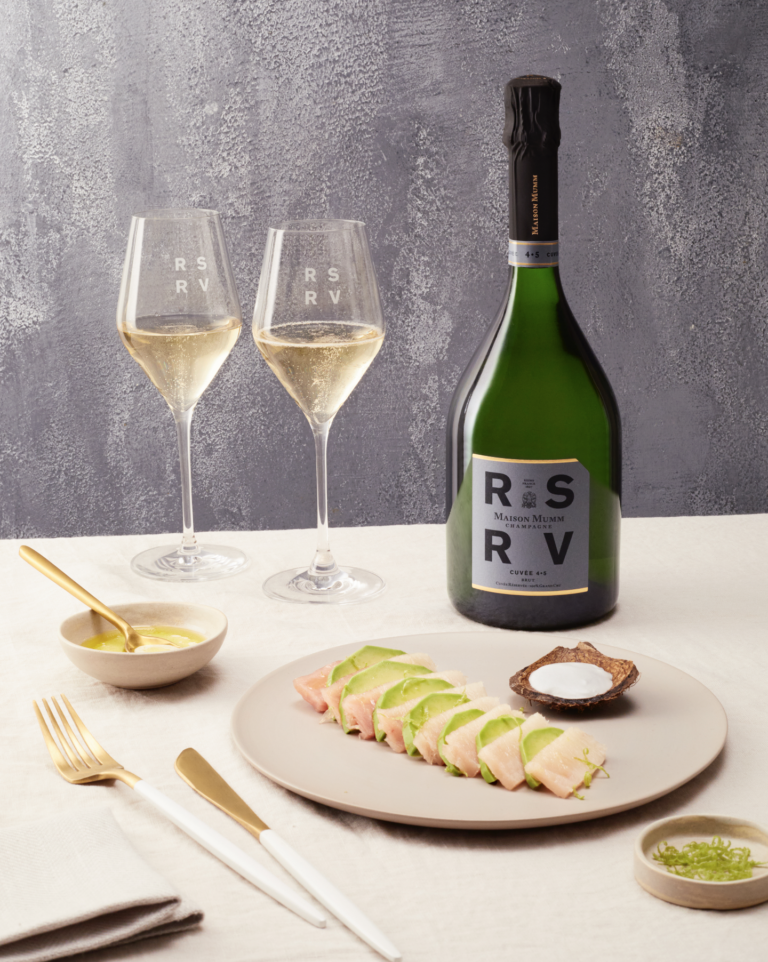 Les cuvées RSRV de Mumm passent à table