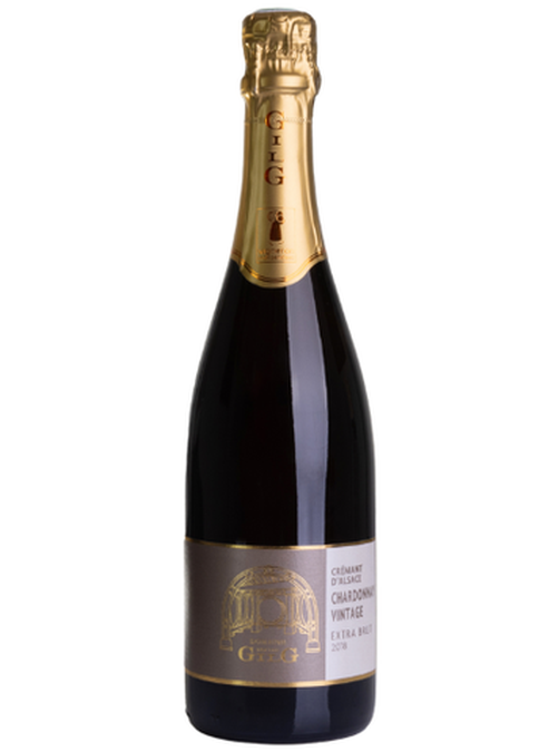 Domaine Armand Gilg, Chardonnay Vintage Extra Brut 2018, crémant d’alsace